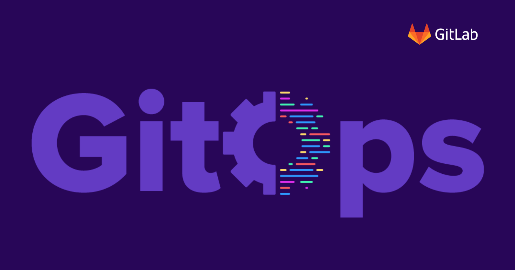 GitOps logo in purple shade